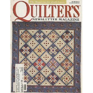 Quilter's Newsletter Magazine, May 2002 (Volume 33, Number 4, Issue Number 342) Books