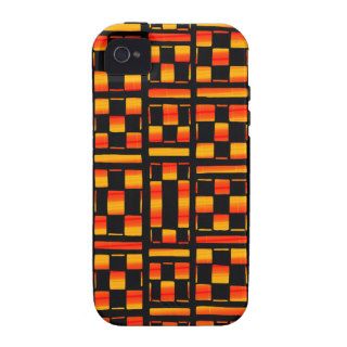 Aztec Sunset Abstract pattern iPhone 4/4S Case