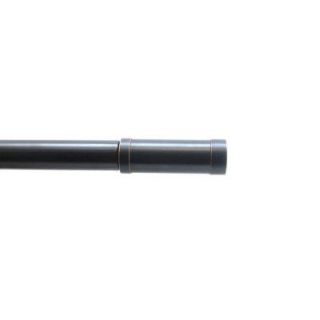 Home Decorators Collection 72 in.   144 in. Oil Rubbed Bronze 1 in. Modern Cylinder Rod Set 29 2910 20