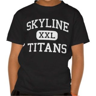 Skyline   Titans   High   Oakland California Tee Shirts