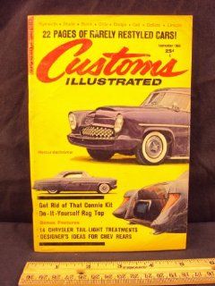 1960 60 September Customs Illustrated Mini Magazine, Volume 3 Number 4 Customs Illustrated Books