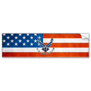 [500] U.S. Air Force (USAF) Logo Special Edition Bumper Sticker