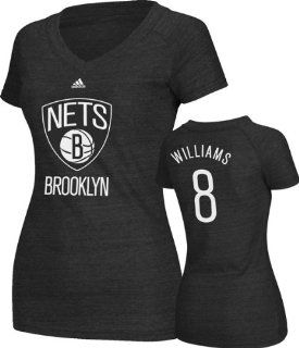 Deron Williams Brooklyn Nets Women's Team Logo Name & Number T Shirt  Sports Fan T Shirts  Sports & Outdoors