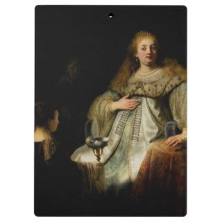 Artemisia by Rembrandt van Rijn Clipboards