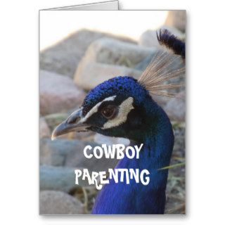 Cute Curfew Alarm for Parents   Cowboy Parenting Card