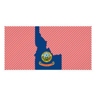 Idaho Flag Map Picture Card