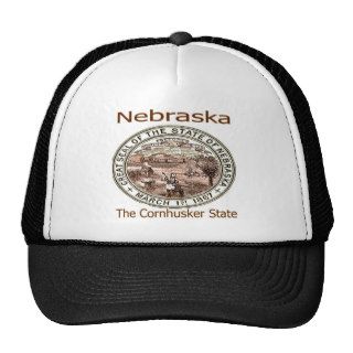 Nebraska Cornhusker State Seal Trucker Hat