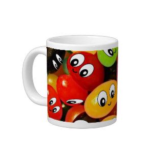 Cute Jelly Bean Smileys Jumbo Mugs