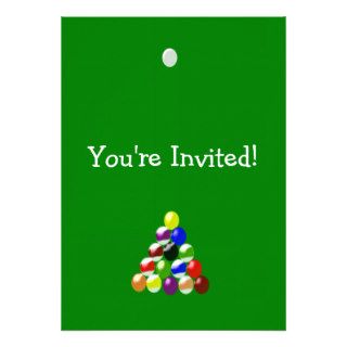 Pool Table Any Occasion Invitation