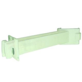 Field Guardian T Post   5 in. White Reverse Extension Insulator   Polywire 102026