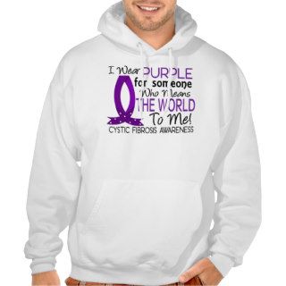 Means The World To Me Cystic Fibrosis Hoodies