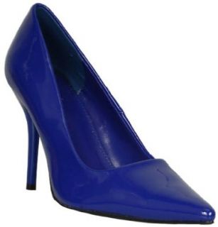 Pointy Toe Blue Designer Stiletto Ladies 5.5 Shoes