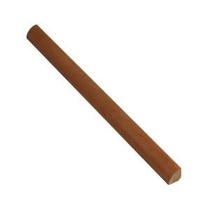 Ludaire Speciality Tile Red Oak Gunstock 3/4 in. Thick x 3/4 in. Width x 78 in. Length Hardwood Quarter Round Molding QRokGUN