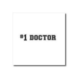 ht_151606_3 InspirationzStore Typography   #1 Doctor   Number One Doctor for worlds greatest and best doctors   Medical professional gifts   Iron on Heat Transfers   10x10 Iron on Heat Transfer for White Material Patio, Lawn & Garden