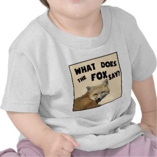 What Does The Fox Say? Tees