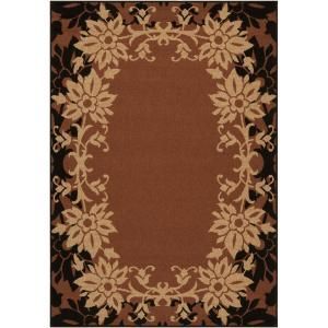 Artistic Weavers Almada Russet 3 ft. 6 in. x 5 ft. 6 in. All Weather Patio Area Rug DISCONTINUED Almada 3656A