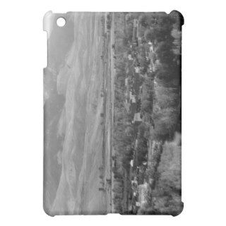 Aerial View of the TownSalmon, ID iPad Mini Cover