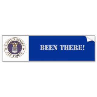 airforce seal, BEEN THERE Bumper Sticker