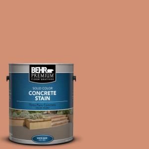 BEHR Premium 1 Gal. #PFC 12 Nuevo Terra Solid Color Concrete Stain 80001