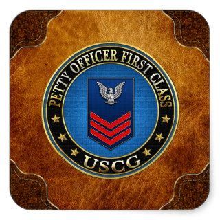 [500] CG Petty Officer First Class (PO1) Sticker