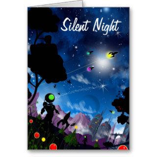 Silent Night Greeting Cards
