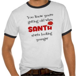 Funny Christmas Santa T Shirts