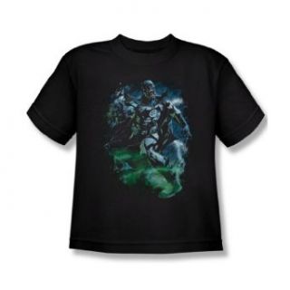 Green Lantern   Black Lantern Batman Youth T Shirt In Black Clothing