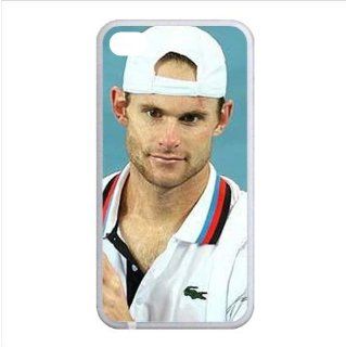 Tennis Star Andy Roddick TPU Cases Accessories for Apple iphone 4/4s Cell Phones & Accessories