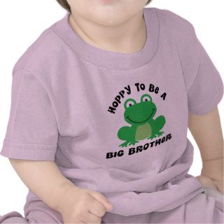 Hoppy To Be A Big Brother Gift Shirts