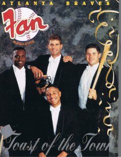 Fan Magazine (1994, Volume 29, Number 2) Atlanta Braves Toast of the Town Mike Ringering Books