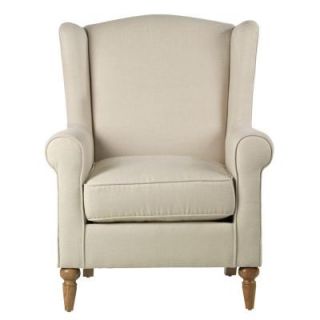 Home Decorators Collection Collins Beige Herringbone Chair 0850000830