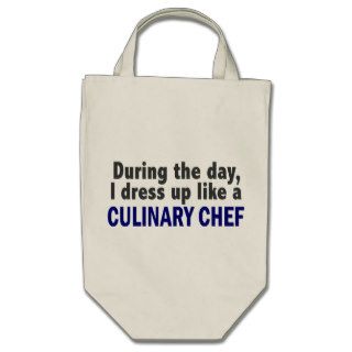 Culinary Chef During The Day Canvas Bag