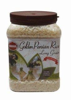 Baron's Golden Persian Rice Long Grain 30.33 ounce Jars (Pack of 4)  Rice Produce  Grocery & Gourmet Food