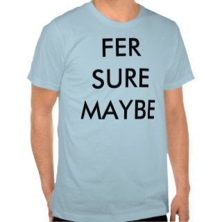 FER SURE MAYBE   THE MEDIC DROID   L BLUE T SHIRT