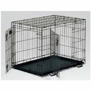 Life Stages Fold & Carry Double Door Dog Crate Size X Large   48" L x 30" W x 33" H  Pet Crates 