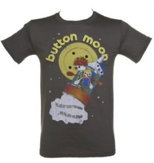 Mens Were Off To Button Moon T Shirt Clothing