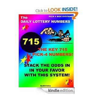 THE PICK 4 LOTTERY The KEY 715 NUMBERS To Tilt The Odds In Your Favor eBook Bill Salvo Kindle Store