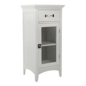 Elegant Home Fashions Wilshire 15 in. W Floor Cabinet in White HD17053