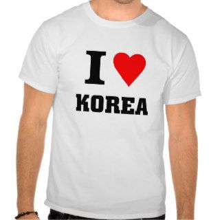 I love Korea Shirts