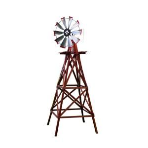 10 ft. Wood Backyard Windmill BYW0136