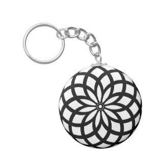 Flower of Life (Abstract) Keychain