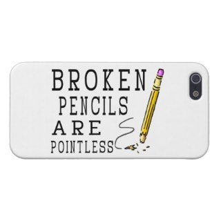Broken Pencils Are Pointless Covers For iPhone 5
