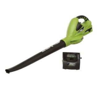 Earthwise 130 mph 18 Volt Lithium ion Cordless Electric Blower LB21018