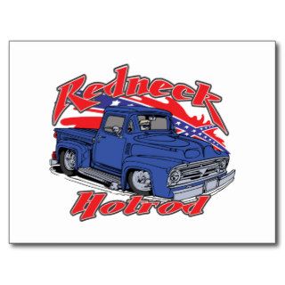 Redneck Hotrod Postcards