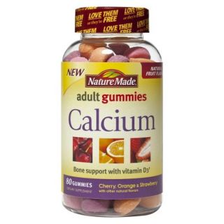Nature Made Calcium Adult Gummies   80 Count