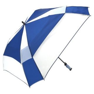 Gellas Gel Filled Handle Wind Pro Umbrella   Royal/White