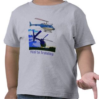 helicopters Pilot in training Tshirts