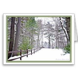 ***Nature Live each Season Walden Pond Card