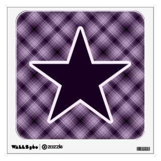 Purple Star Wall Stickers