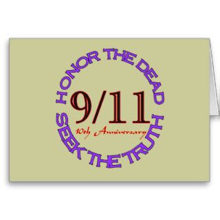 911 Tenth Anniversary Cards